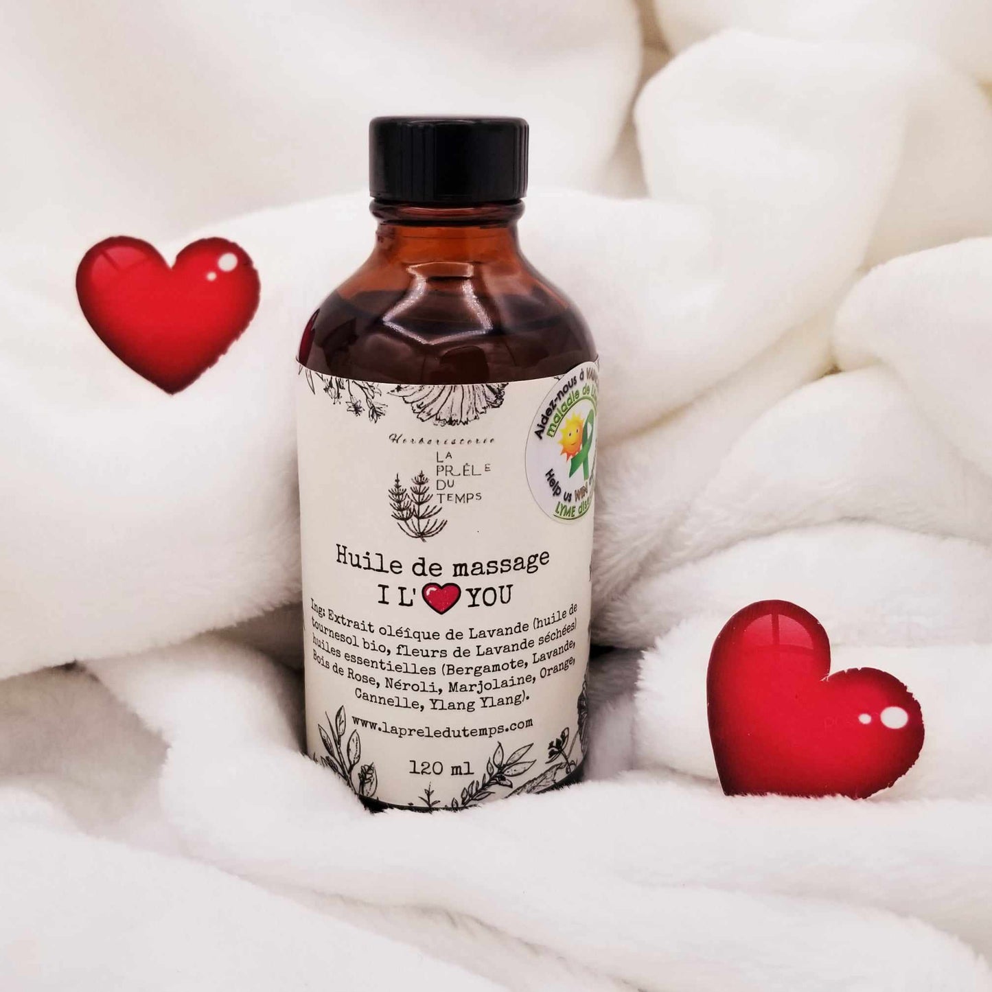 ''I Love You'' massage oil 120 ml.