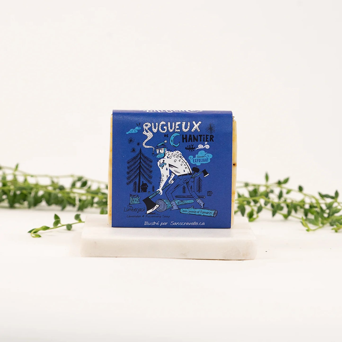 Le Rugueux de Chantier soap, 100 gr.