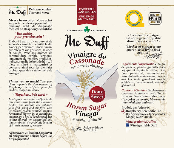 Sweet vinegar 250 ml.