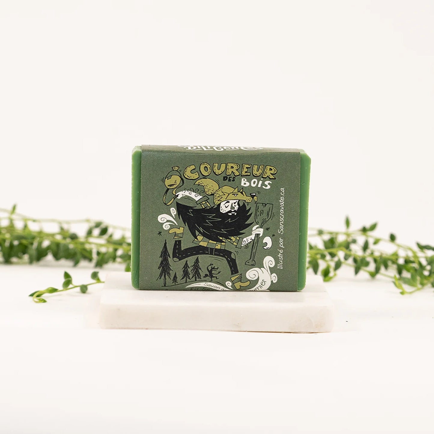 Le Coureur des Bois soap, 100 gr.